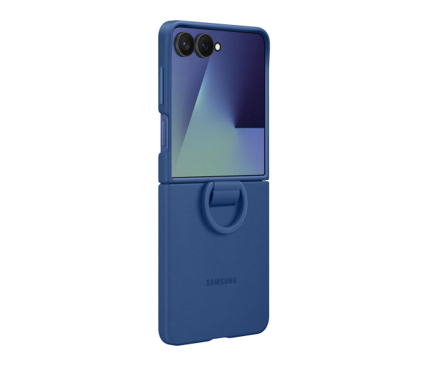 SAMSUNG Ring Case Silicone do Galaxy Z Flip7 blue - 1346818 - zdjęcie 2